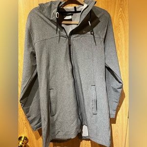 Women’s Gray Columbia Windbreaker/Raincoat